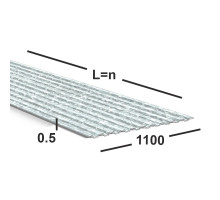 Профнастил оцинкованный С10 0.5 мм
