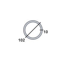 Труба нержавеющая бесшовная 102х10 12х18н10т ГОСТ 9941-81