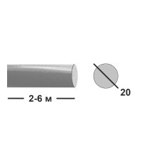 Пруток нержавеющий 20 мм  20х13