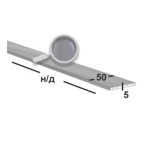 Полоса нержавеющая 50х5 (Матовая)