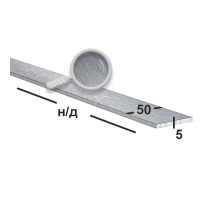 Полоса нержавеющая 50х5 (Шлифованная)