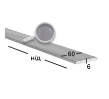 Полоса нержавеющая 60х6 (Матовая)