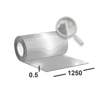 Рулон нержавеющий 0,5 мм  Aisi 430 (Зеркальный)