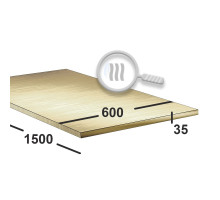 Латунный лист 35 мм 600х1500 Л63 г/к