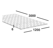 Лист алюминиевый 6 мм 1200х3000 ВД1АМ Квинтет