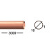 Труба медная 10х1 М2 Мягкая 3 м