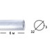 Труба алюминиевая круглая 32 мм  АМГ5М 3 мм