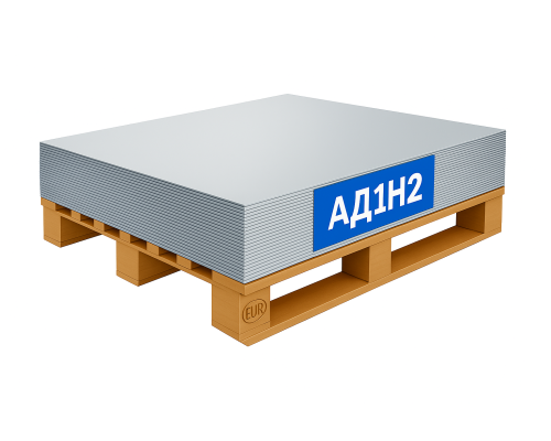 Алюминиевый лист 1 мм АД1Н2 1200х3000