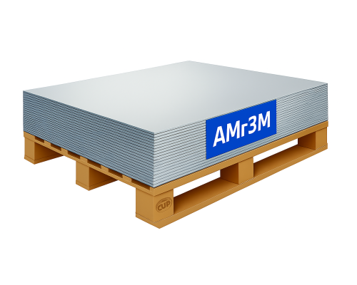 Алюминиевый лист 0,8 мм АМг3М 1200х3000