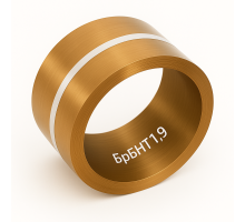 Лента бронзовая БрБНТ1.9 (БрБНТ) 0.1 мм
