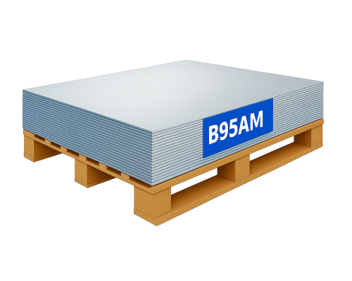Лист дюралевый В95АМ 2.5х2000х1000 мм