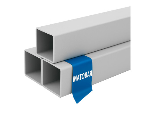 Труба нержавеющая 50х50х3 мм aisi 304 (08х18н10) электросварная матовая