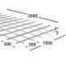 Сетка сварная 200х200х3 мм из проволоки Вр-1, карта 2х1,5м