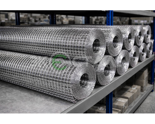 Сетка нержавеющая сварная в рулонах 20х20х2