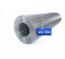 Сетка нержавеющая сварная в рулонах 10х10х1