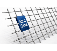 Сетка нержавеющая сварная в картах 100х100х4