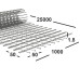 Сетка сварная 50х50х1.8 мм , рулон 1х25м
