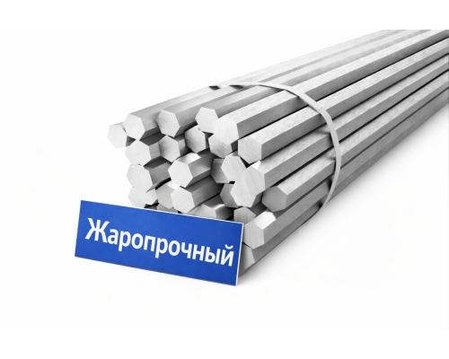Шестигранник жаропрочный горячекатаный ХН77ТЮР 14 ТУ 14-1-75-71