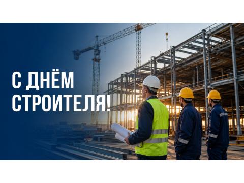 С Днём строителя!