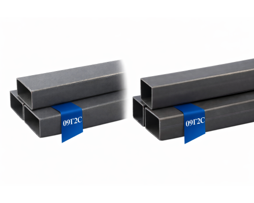 Конструкционная профильная труба 100х100х8 09Г2С