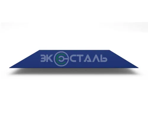 Лист оцинкованный окрашенный 0,55 мм RAL 5005 Лист оцинкованный окрашенный 0,55 мм RAL 5005