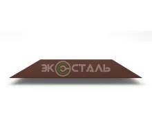Лист оцинкованный окрашенный 0,5 мм RAL 8017