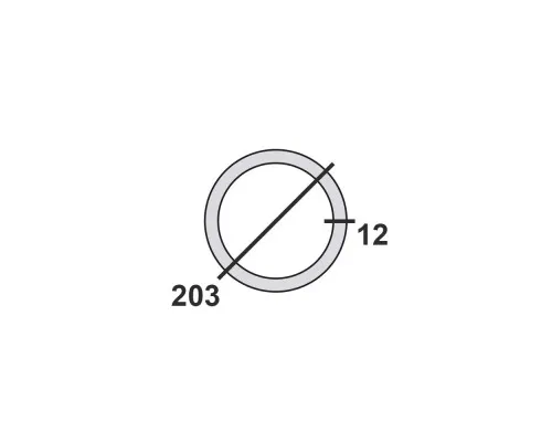 Труба бесшовная 203х12 Ст20