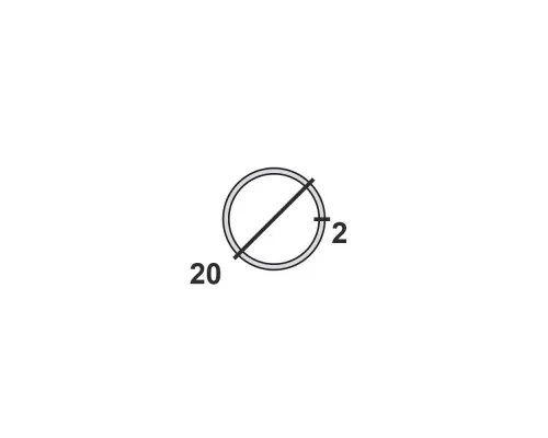 Труба бесшовная 20х2 Ст20