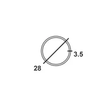 Труба бесшовная 28х3,5 Ст20