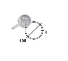Труба электросварная оцинкованная 108х4 12 м
