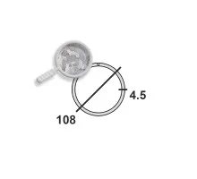 Труба электросварная оцинкованная 108х4,5