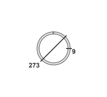 Труба круглая стальная 273х9 мм Ст.3 11-11,7 м