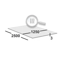 Лист горячекатаный 3 мм 1250х2500 ст20
