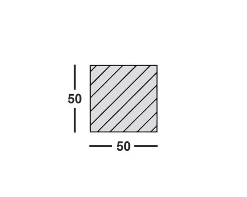 Квадрат стальной 50х50 Ст3 Квадрат стальной 50х50 Ст3