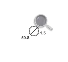 Труба нержавеющая 50,8х1,5 мм 316TL CD (08X17H13М2Т) электросварная матовая