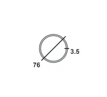 Труба нержавеющая бесшовная 76х3,5 12х18н10т ГОСТ 9941-81