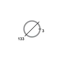Труба нержавеющая бесшовная 133х3 12х18н10т ГОСТ 9941-81