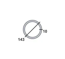 Труба нержавеющая бесшовная 143х10 12х18н10т ГОСТ 9941-81