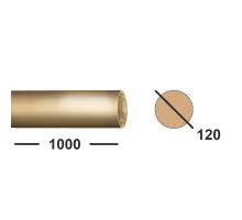Бронзовый круг 120 мм БРАЖМц10-3-1,5