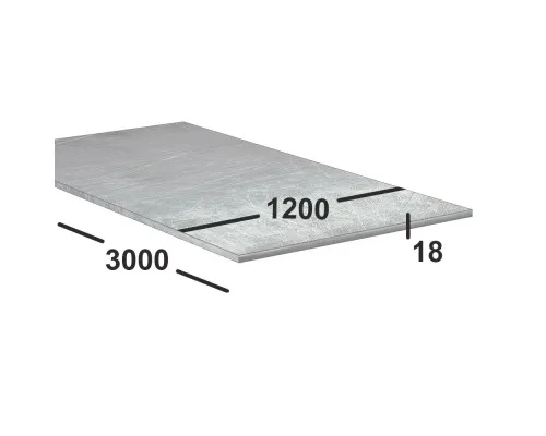 Дюралевая плита Д16 18 мм 1200х3000 Дюралевая плита Д16 18 мм 1200х3000