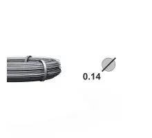 Проволока нержавеющая 0,14 мм 12х18н10т